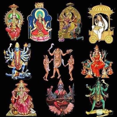 Dus Mahavidya Collection (10 Yantras) - ADvaar