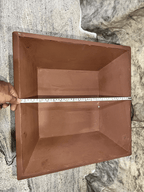 Bigger Square Havan Kund (Pure Iron, 16x16x8 inches)