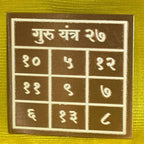 Pocket Numerical Guru (Jupiter) Yantra - ADvaar