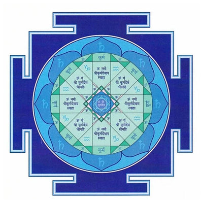 Advanced Shani (Saturn) Yantra - aDvaar - Advanced Shani (Saturn) Yantra - ADvaar