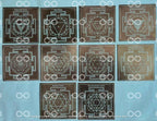 Dus Mahavidya Collection (10 Yantras) - aDvaar - Dus Mahavidya Collection (10 Yantras) - ADvaar